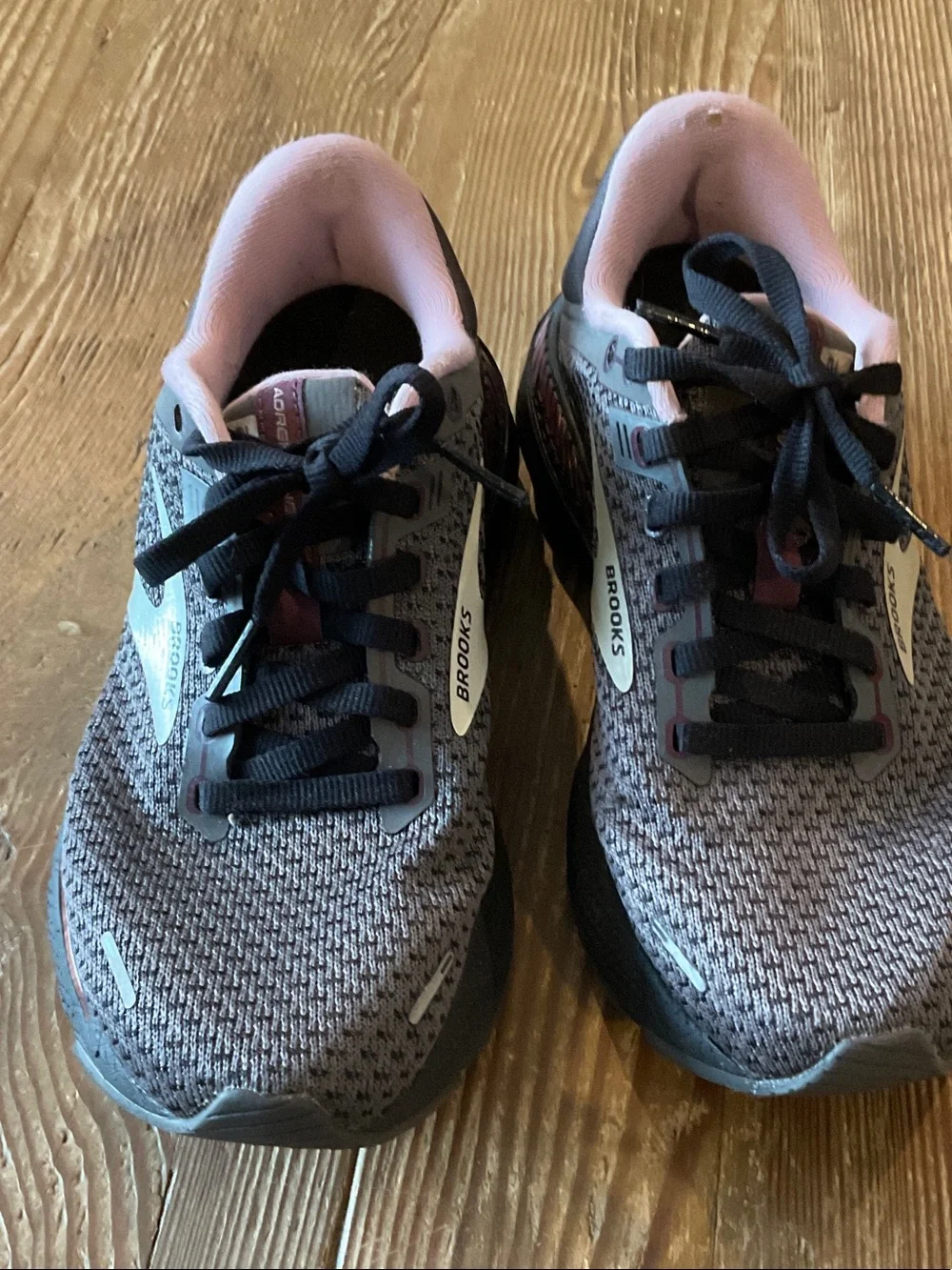 Brooks Women’s Gray and Pink Running Shoes
